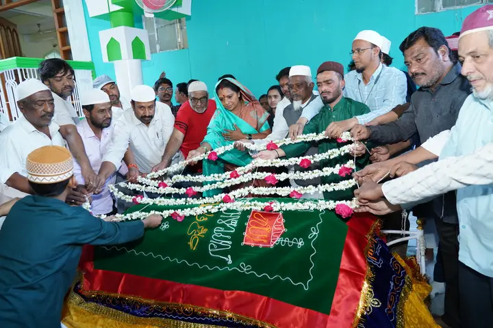 At the dargah