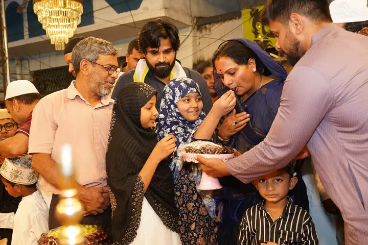 At the prayer