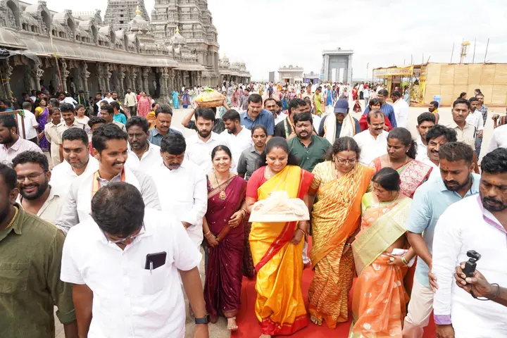 At the temple town