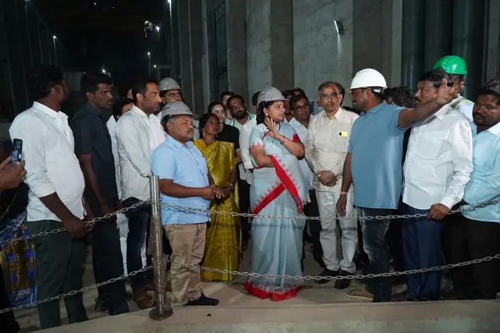 On site with the engineers
