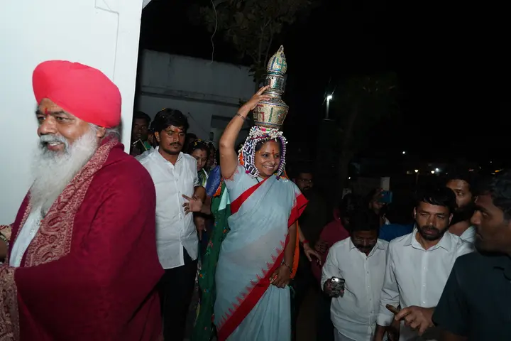 With the village elder